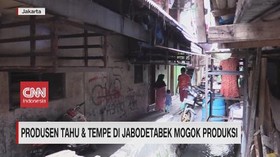 VIDEO: Produsen Tahu dan Tempe Mogok Produksi