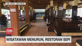 VIDEO: Wisatawan Menurun, Restoran Sepi