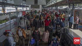 Ketentuan Larangan Mudik Bagi Transportasi Kereta Api
