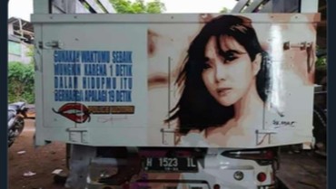img-title Wajah Gisel Diabadikan di Truk dan Singgung soal 19 Detik