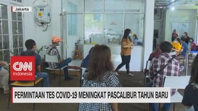 VIDEO: Permintaan Tes Covid-19 Meningkat Pascalibur Nataru