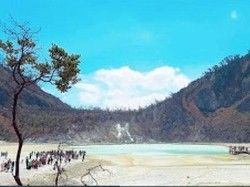 Cantik Seperti Lukisan, Inilah Kawah Putih Ciwidey Bandung