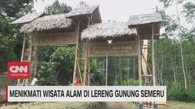 VIDEO: Menikmati Wisata Alam di Lereng Gunung Semeru