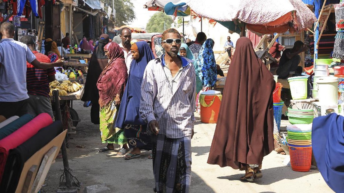 FOTO: Virus Corona yang Tak Dianggap di Somalia