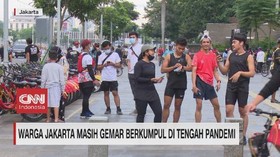 VIDEO: Warga Jakarta Masih Gemar Berkumpul