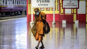 FOTO: Bangkok Lockdown Akibat Lonjakan Kasus Covid-19
