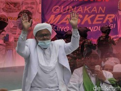 Praperadilan HRS Ditolak, Penyidikan Kerumunan Petamburan Berlanjut