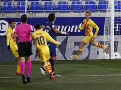 Gol Frenkie de Jong Menangkan Barcelona