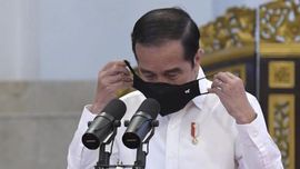 Jokowi Disuntik Vaksin Sinovac Pagi Ini di Istana