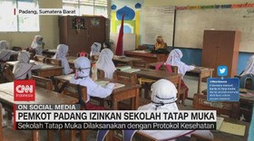 VIDEO: Pemkot Padang Izinkan Sekolah Tatap Muka