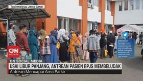 VIDEO: Usai Libur Panjang, Antrean Pasien BPJS Membeludak