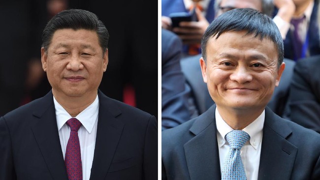 Presiden China Xi Jinping mengadakan pertemuan dengan para pemimpin bisnis swasta pada Senin (17/2) di Balai Agung Rakyat, Beijing, China.