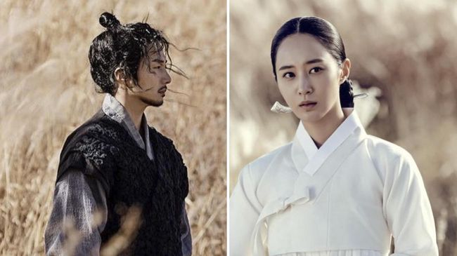 Jung Il-woo-Yuri SNSD Berbusana Tradisional di Poster Drama Jung Il-woo dan Yuri dari SNSD tampil menggunakan busana tradisional dalam poster drama terbaru mereka, Bossam-Stealing Fate.
