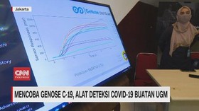 VIDEO: Mencoba Genose C-19, Alat Deteksi Covid-19 Buatan UGM