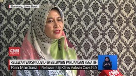 VIDEO: Relawan Vaksin Covid-19 Melawan Pandangan Negatif