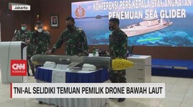VIDEO: TNI-AL Selidiki Temuan Pemilik Drone Bawah Laut