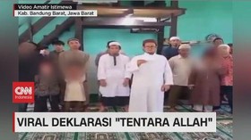 VIDEO: Viral Sekelompok Warga Deklarasi 'Tentara Allah'