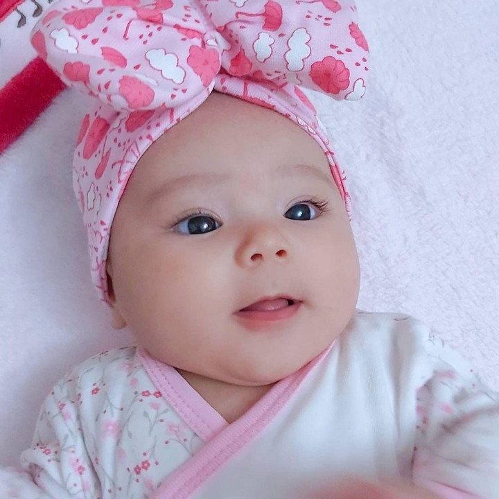 <p>Seperti namanya, paras baby Aycil juga cantik, Bunda. Banyak lho netizen yang dibikin gemas meski hanya lihat fotonya. (Foto: Instagram @istialqadri)</p>