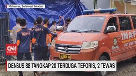 VIDEO: Densus 88 Tangkap 20 Terduga Teroris, 2 Tewas