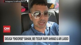 VIDEO: 'Endorse' Saham, BEI Tegur Raffi Ahmad & Ari Lasso