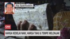 VIDEO: Harga Kedelai Naik, Harga Tahu Tempe Melonjak
