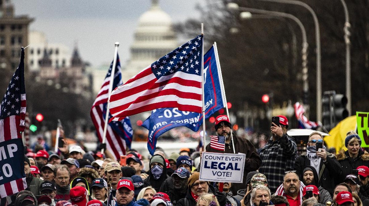 FOTO: Pendukung Trump Kembali Demo Tolak Hasil Pilpres AS