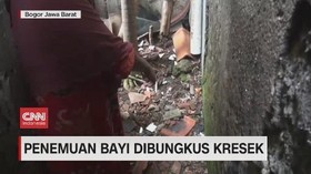 VIDEO: Penemuan Bayi Dibungkus Kresek