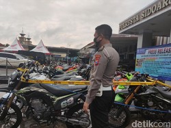 Syarat untuk Ambil Motor yang Terjaring Razia Balap Liar di Sidoarjo