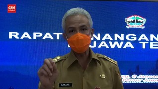 VIDEO: Ganjar Tak Terapkan PSBB di Seluruh Jateng