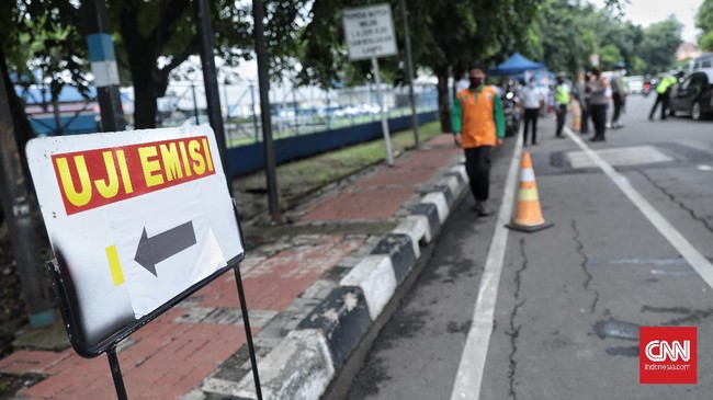 Masyarakat diharapkan segera melakukan uji emisi pada kendaraannya sebelum aturan sanksi tilang berlaku pada 13 November.
