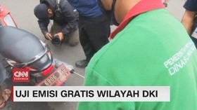 VIDEO: Uji Emisi Gratis Wilayah DKI