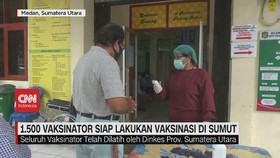 VIDEO: 1.500 Vaksinator Siap Lakukan Vaksinasi di Sumut