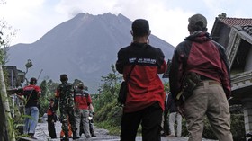 Gunung Merapi 14 Kali Keluarkan Awan Panas Guguran