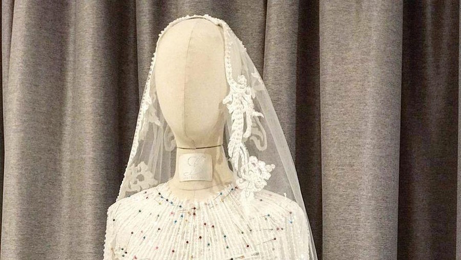 Gaun nikah Lesti Kejora