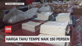 VIDEO: Harga Tahu Tempe Naik 150 Persen