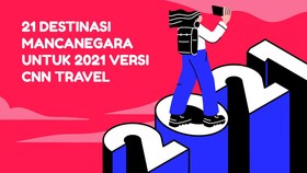 INFOGRAFIS: 21 Destinasi untuk 2021 Versi CNN Travel