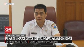 VIDEO: Jika Menolak Divaksin, Warga Jakarta Didenda