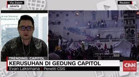 VIDEO: Kerusuhan di Gedung Capitol