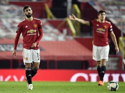 Apa Iya Bruno Fernandes Tak Oke Saat MU Disingkirkan City?