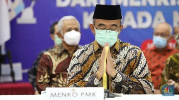 Menko PMK Muhadjir Effendy (CNBC Indonesia/Andrean Kristianto)