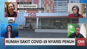 VIDEO: Rumah Sakit Rujukan Covid-19 Nyaris Penuh