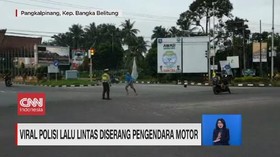 VIDEO: Viral Polantas Diserang Pengendara Motor