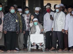 Abu Bakar Baasyir Tiba di Ngruki dalam Keadaan Sehat