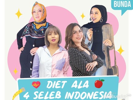 Diet ala 4 Seleb Indonesia