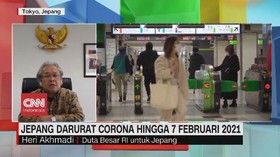 VIDEO: Jepang Darurat Corona Hingga 7 Februari 2021