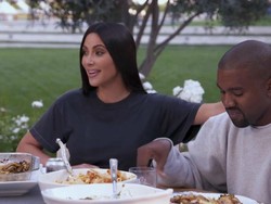 Kanye West Dicuekin Putranya dan Kim Kardashian