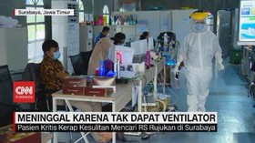 VIDEO: Meninggal Karena Tak Dapat Ventilator