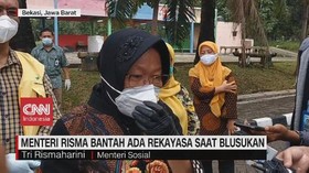 VIDEO: Mensos Risma Bantah Ada Settingan Saat Blusukan
