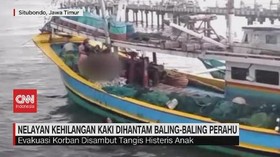VIDEO: Nelayan Kehilangan Kaki Dihantam Baling-baling Perahu