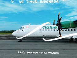 Citilink Buka Rute Makassar-Raha, Wings Air dari Banjarmasin-Sampit